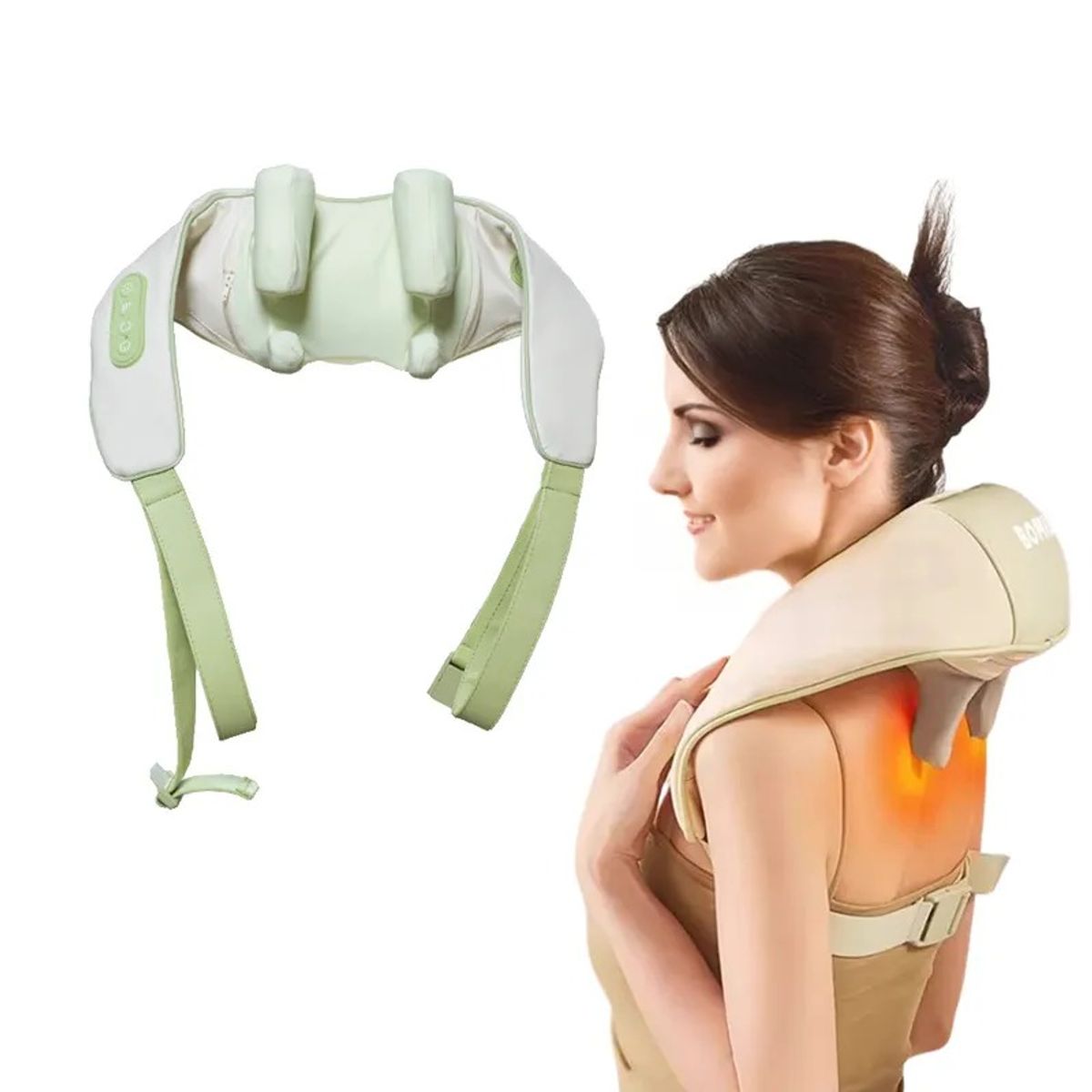 BOMIDI - Masajeador de Cuello y Hombros Bomidi MP2 Lite Calor Infrarrojo