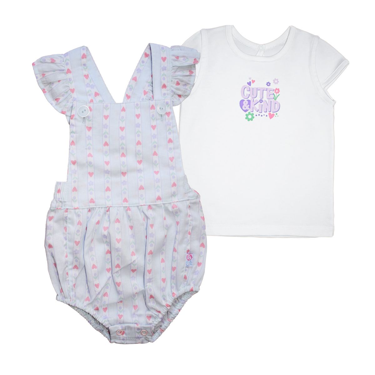 BEBELU - Conjunto Popelina Lulu Para Niña Bebelú