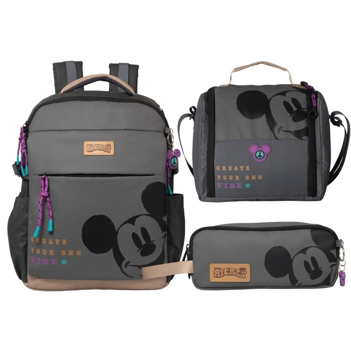 DISNEY CLASICOS - Pack Escolar Mochila Mickey Mouse Oficio