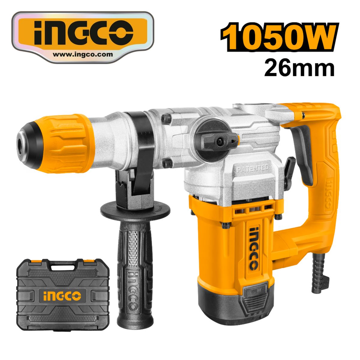 INGCO TOOLS - RH10506 ROTOMARTILLO SDS PLUS DE 1050W 45J