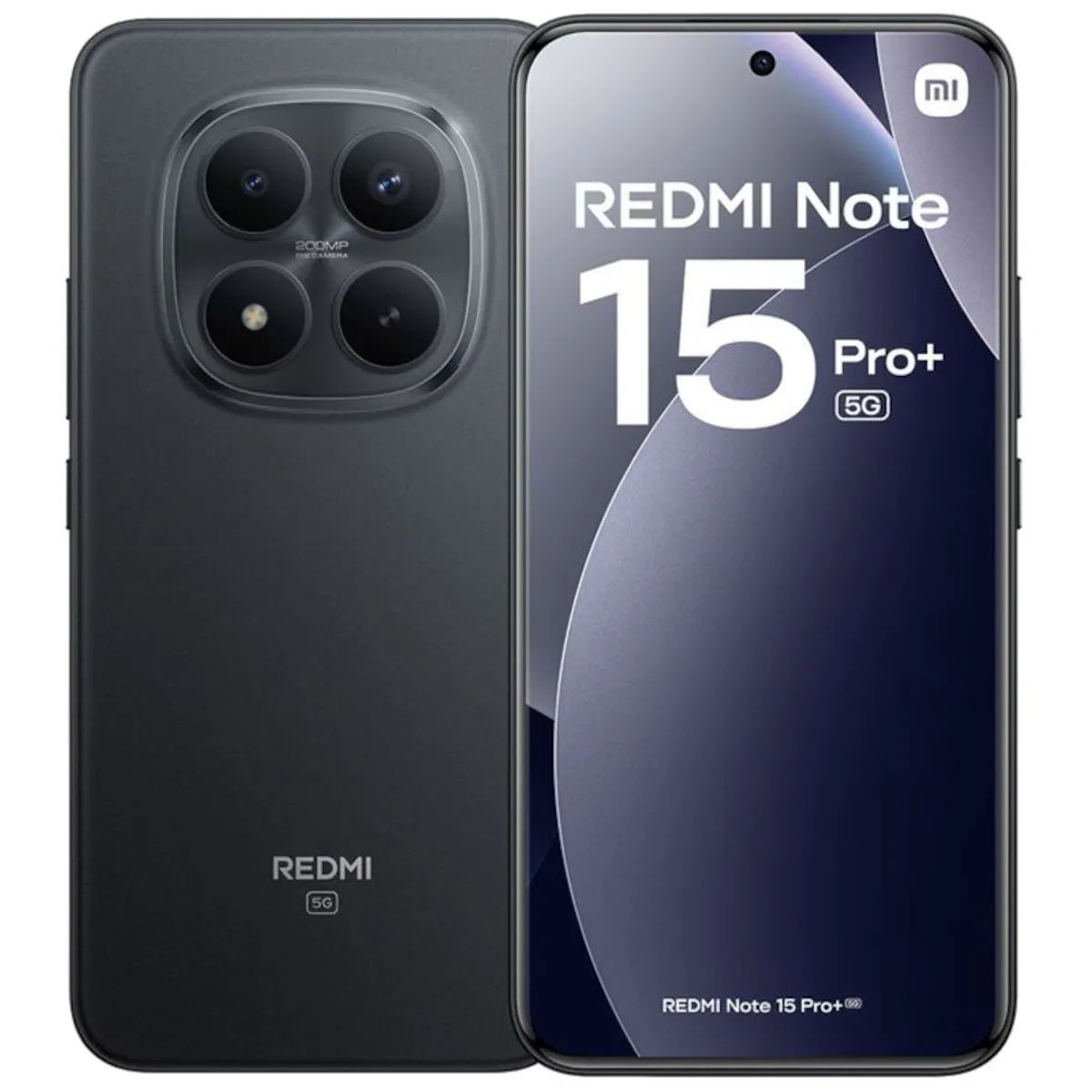 XIAOMI - XIAOMI REDMI NOTE 15 PRO+ 5G 512GB 12GB RAM BLACK REGISTRADO