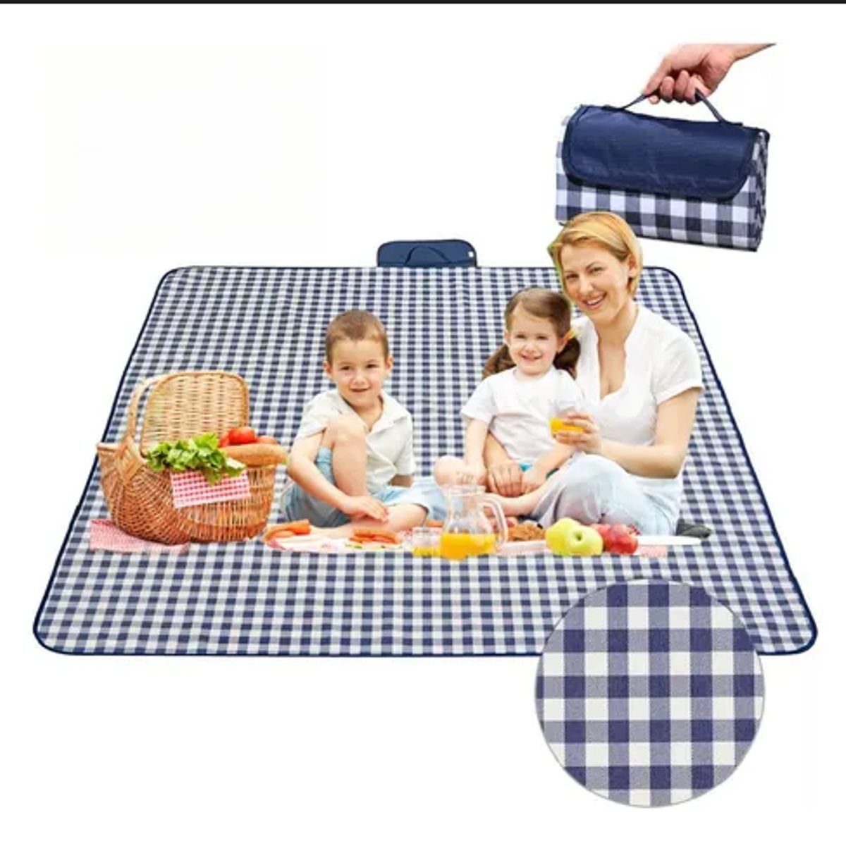 GENERICO - Mantel para Picni Diseño Cuadritos