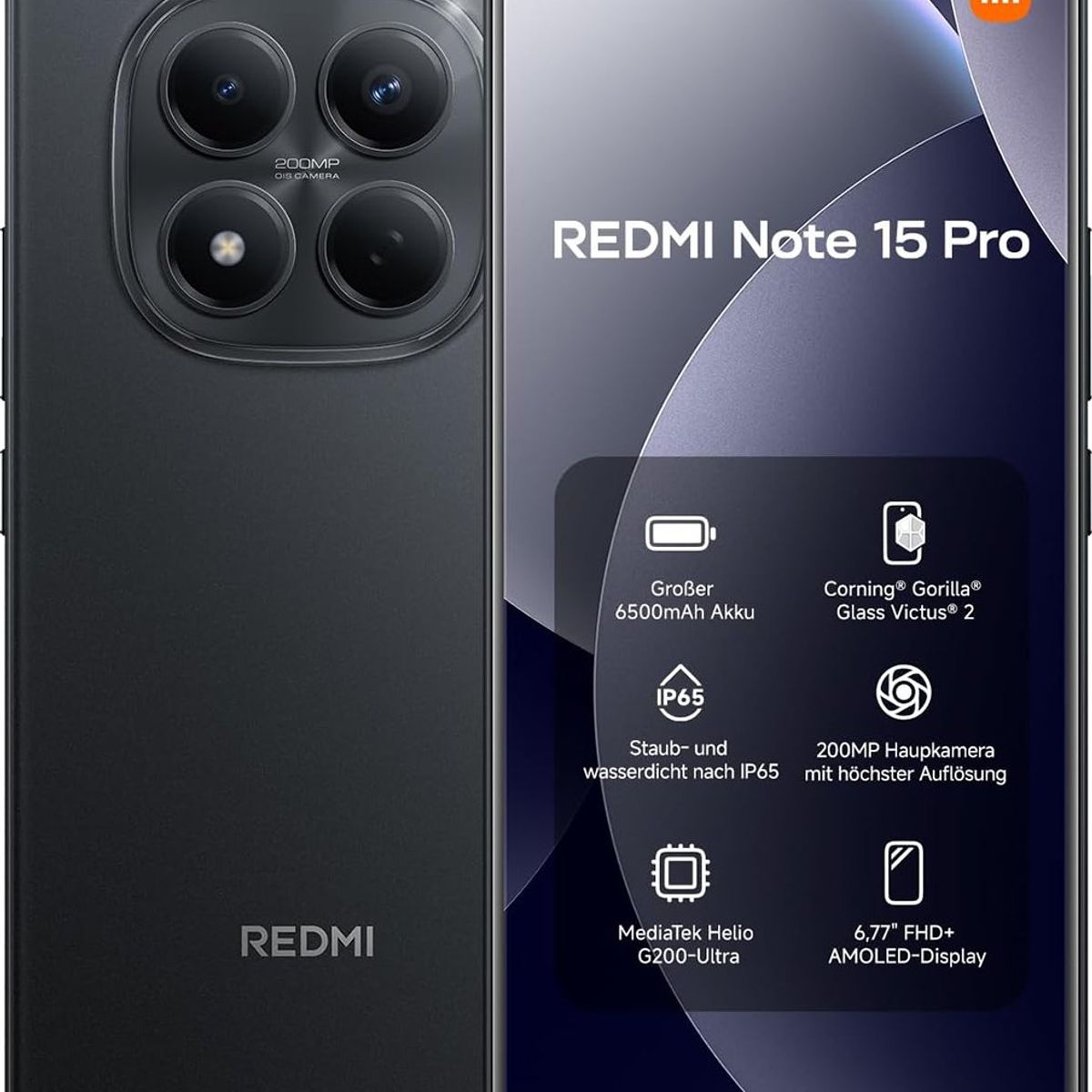 XIAOMI - Xiaomi Redmi Note 15 Pro 4g 256gb 8gb Ram Dual Sim Negro