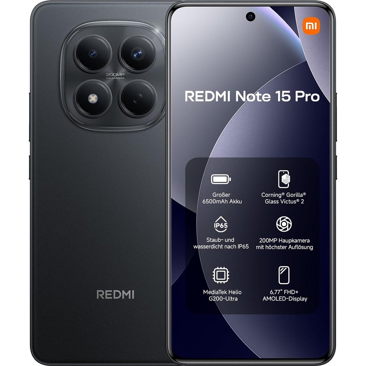 XIAOMI - Xiaomi Redmi Note 15 Pro 4g 256gb 8gb Ram Dual Sim Negro