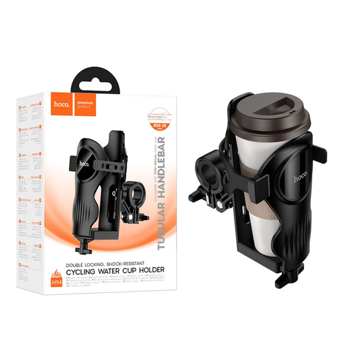 HOCO - Porta Toma Todo Hoco para Bicicleta - Soporte de Botella Ligero y Resistente para Ruta y Urbana