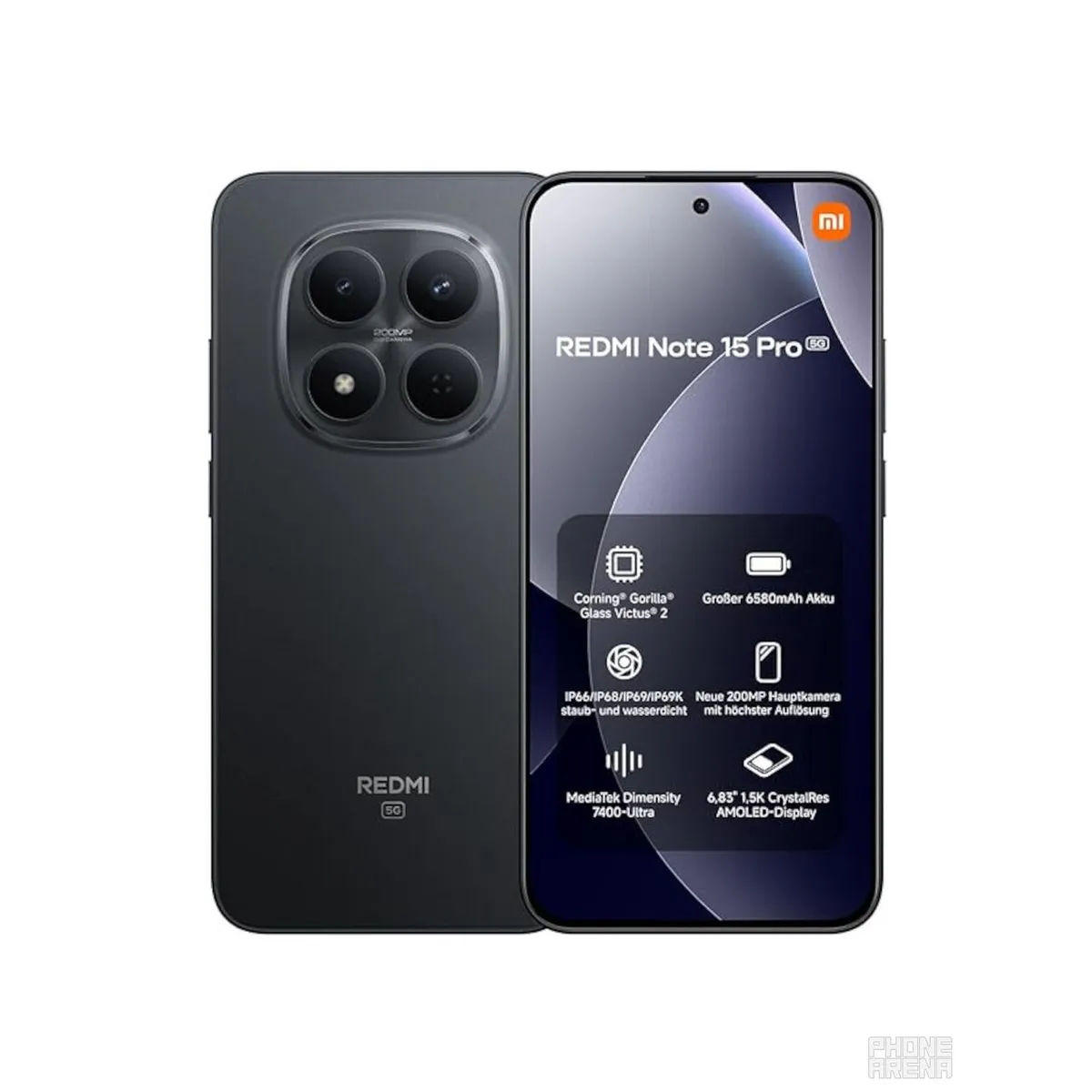 XIAOMI - Xiaomi Redmi Note 15 Pro 5g 512gb 8gb Dual Sim Negro