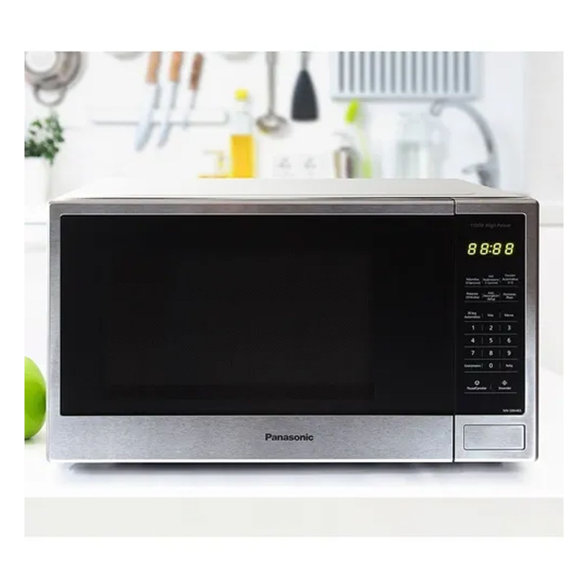 PANASONIC - Microondas de 37 Litros PANASONIC SILVER NN-SB646SRPK