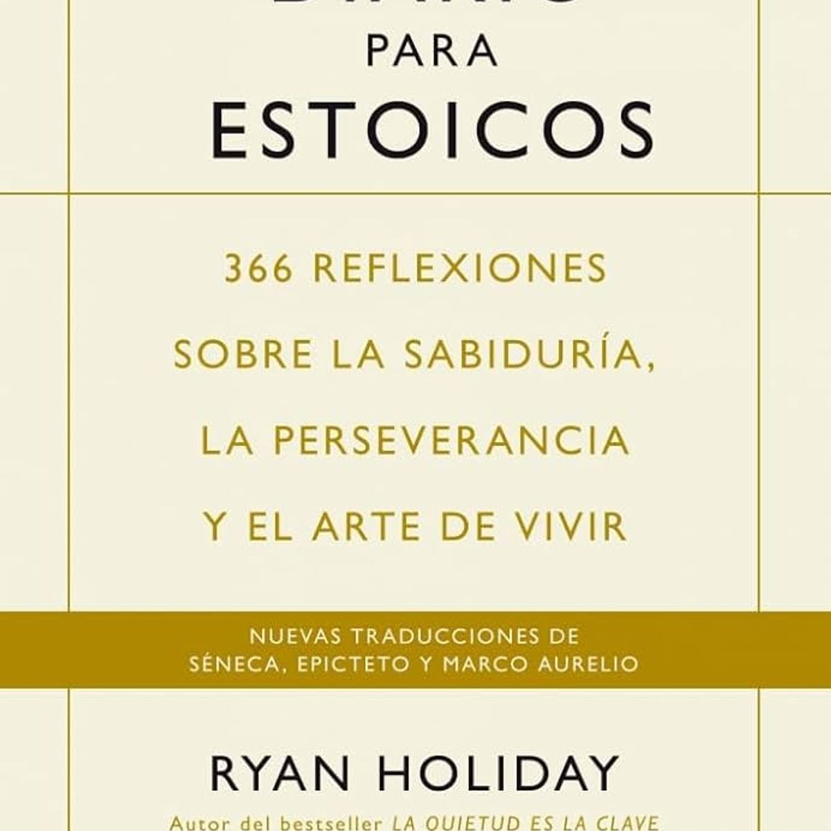 GENERICO - Diario para estoicos. 365 REFLEXIONES SOBRE LA SABIDURIA. Edición limitada (cantos pintados)