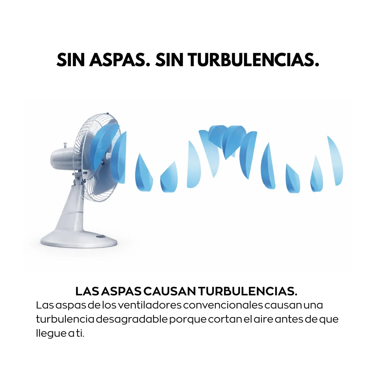 GENERICO - VENTILADOR SIN ASPAS ELECTRICO PORTATIL