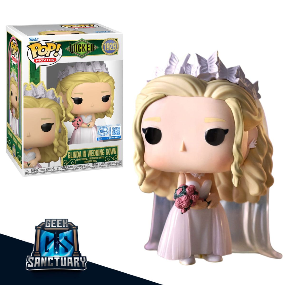 FUNKO - FUNKO POP GLINDA VESTIDO DE BODA FUNKO SHOP EXCLUSIVE WICKED 1929