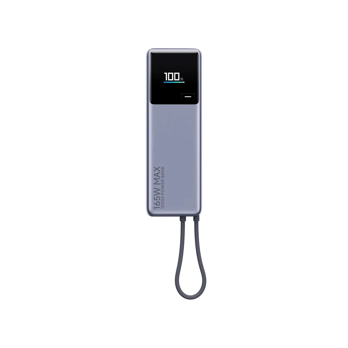 XIAOMI - Batería externa Xiaomi 165W Power Bank 10000mAh Integrated Cable