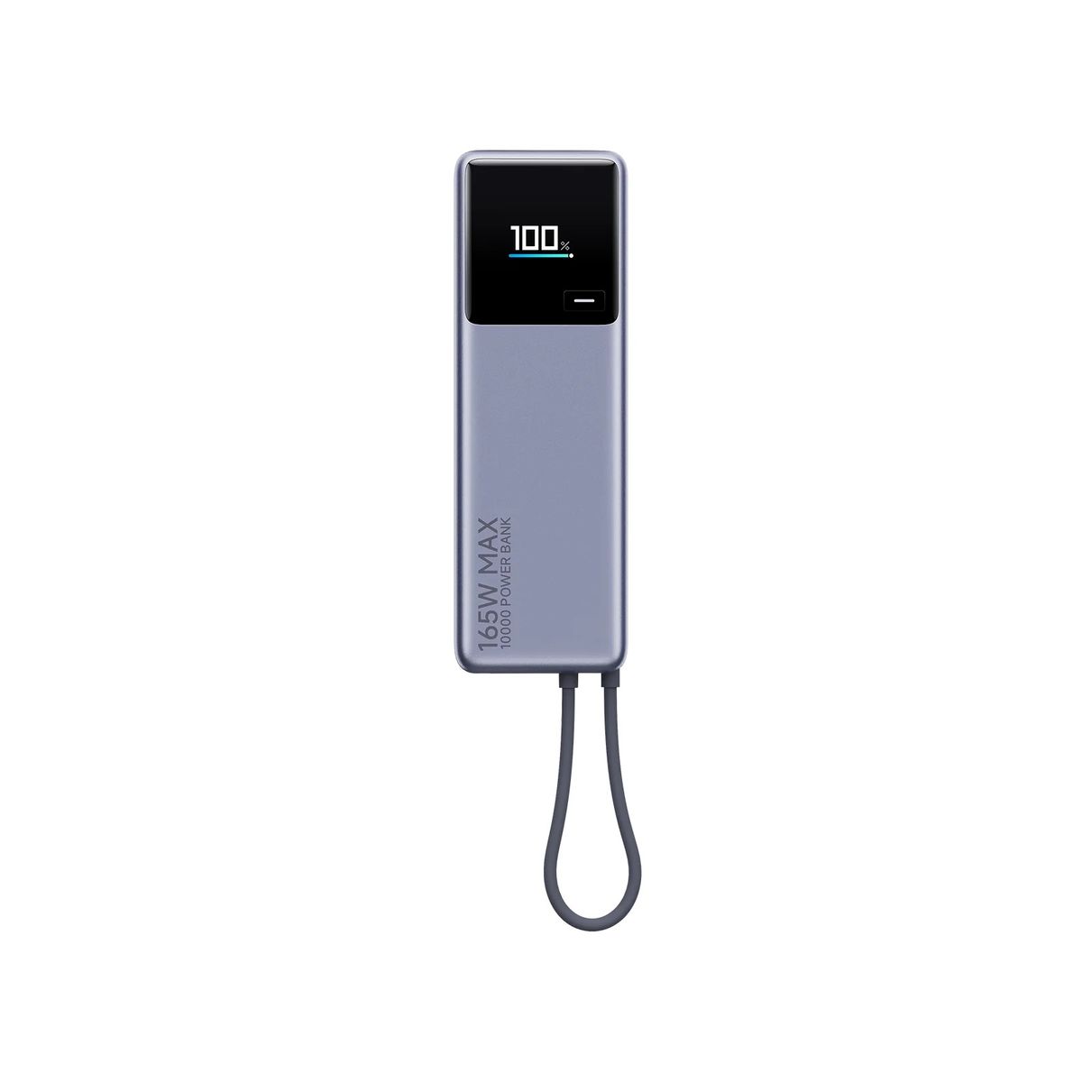 XIAOMI - Batería externa Xiaomi 165W Power Bank 10000mAh Integrated Cable