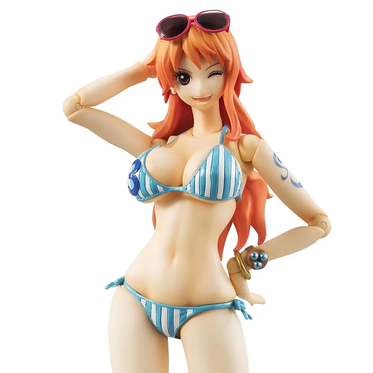 MEGAHOUSE - One Piece Variable Action Heroes Nami Traje Baño Bikini