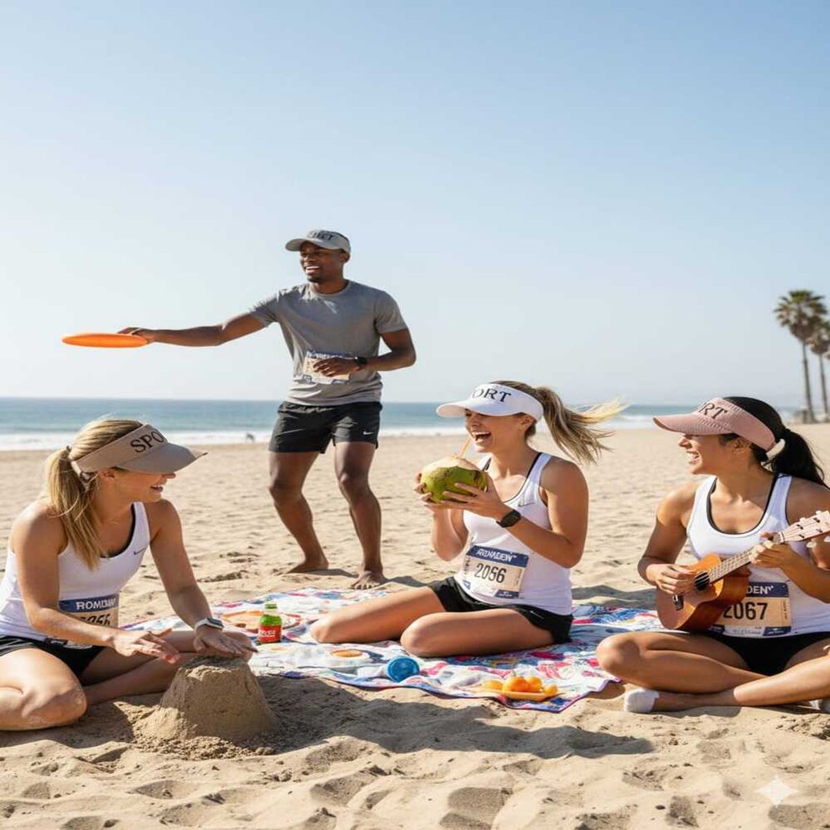 GENERICO - Visera de sol de  verano para deportes