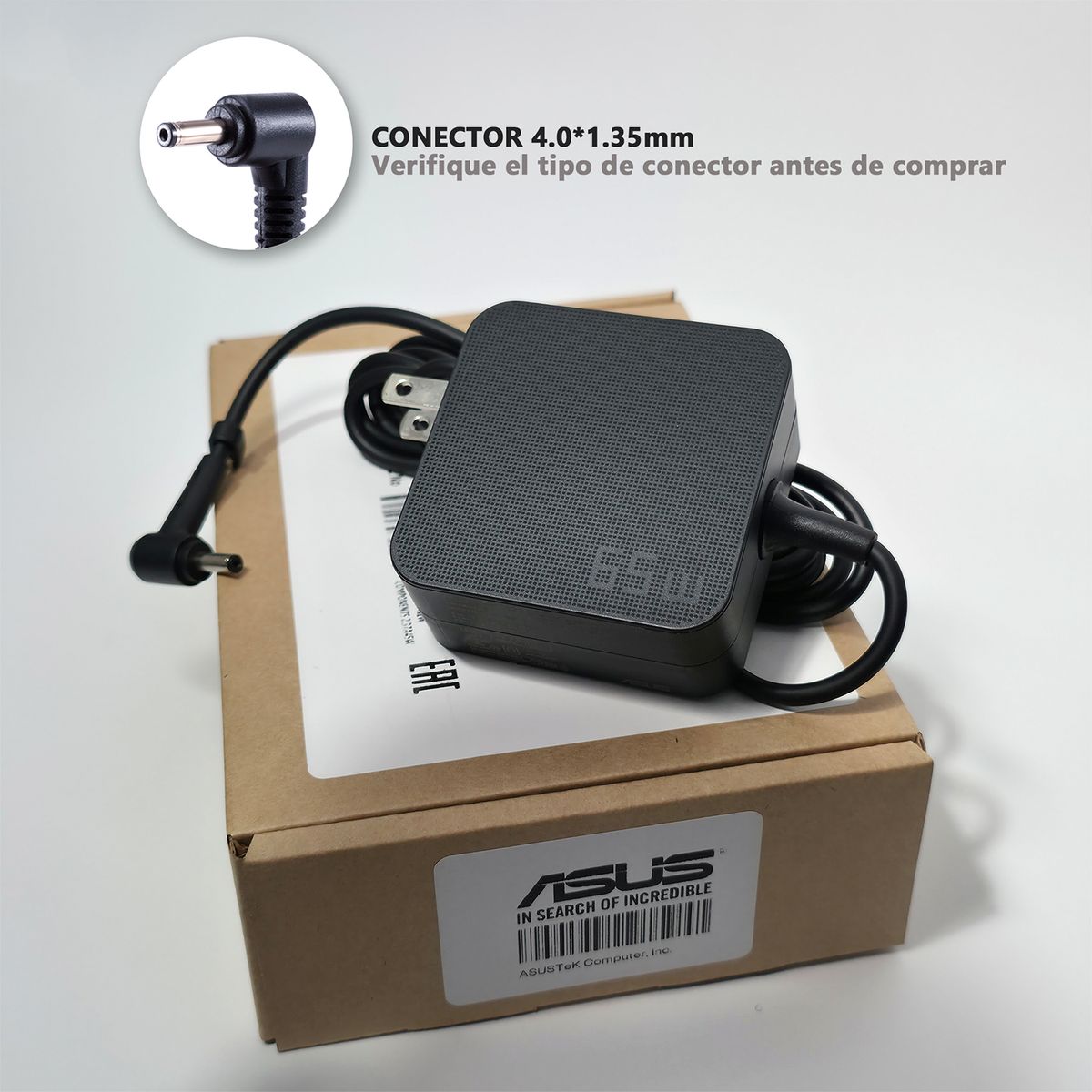 ASUS - Cargador ASUS 65w NUEVO - ORIGINAL