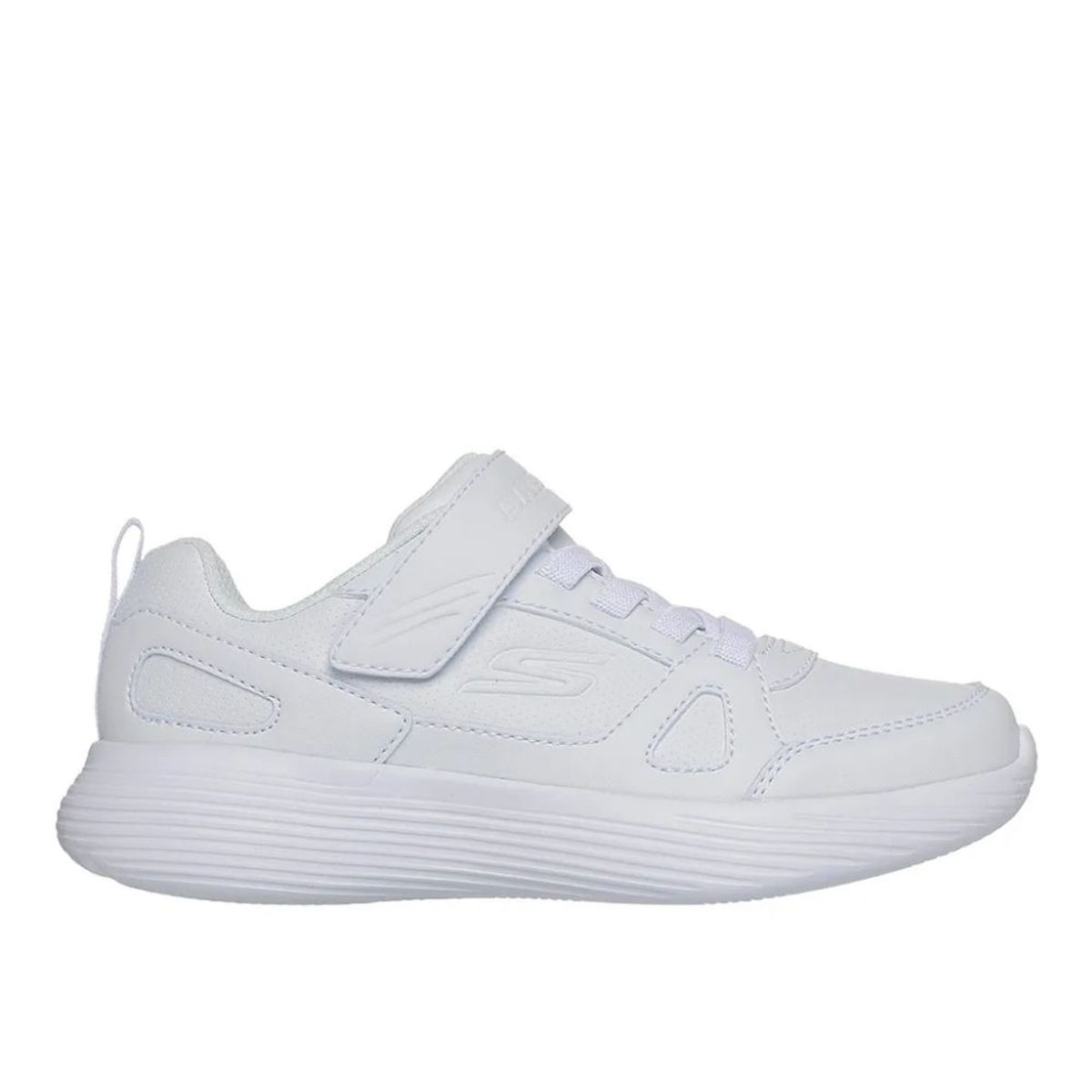 SKECHERS - ZAPATILLA ESCOLAR PARA NIÑA  - 405086L-WHT