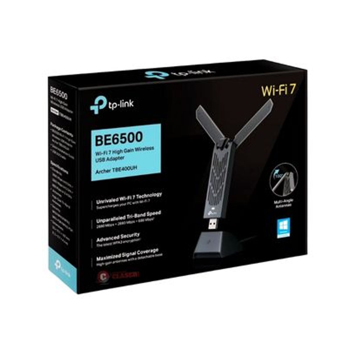 TP LINK - ADAPTADOR USB WIFI TP-LINK ARCHER TBE400UH TRI BANDA WIFI7