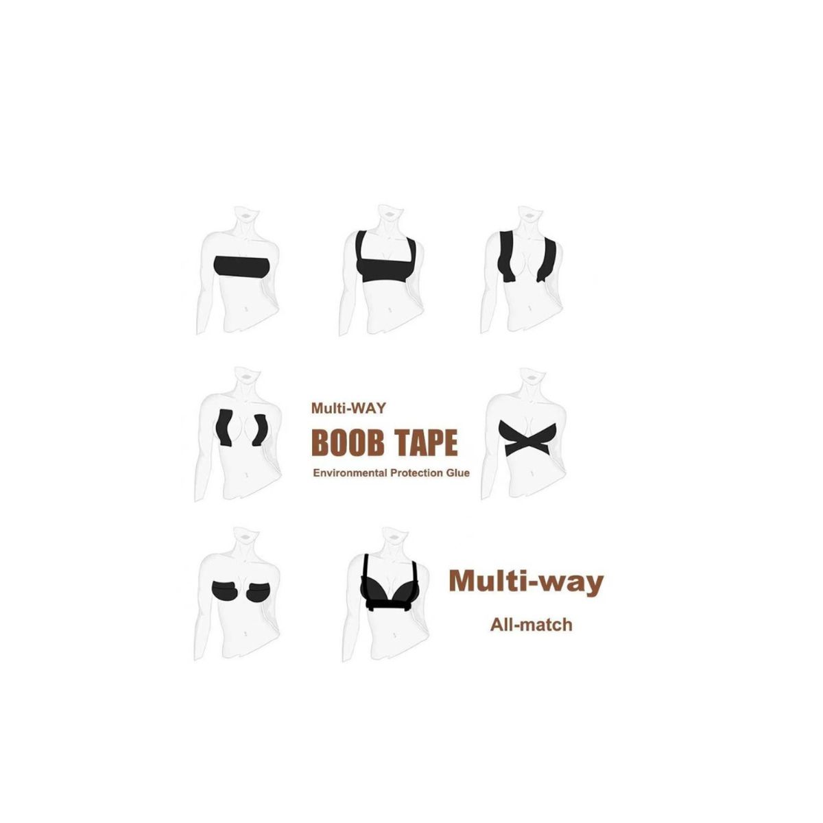 GENERICO - BOB TAPE LEVANTAMIENTO DE BUSTO