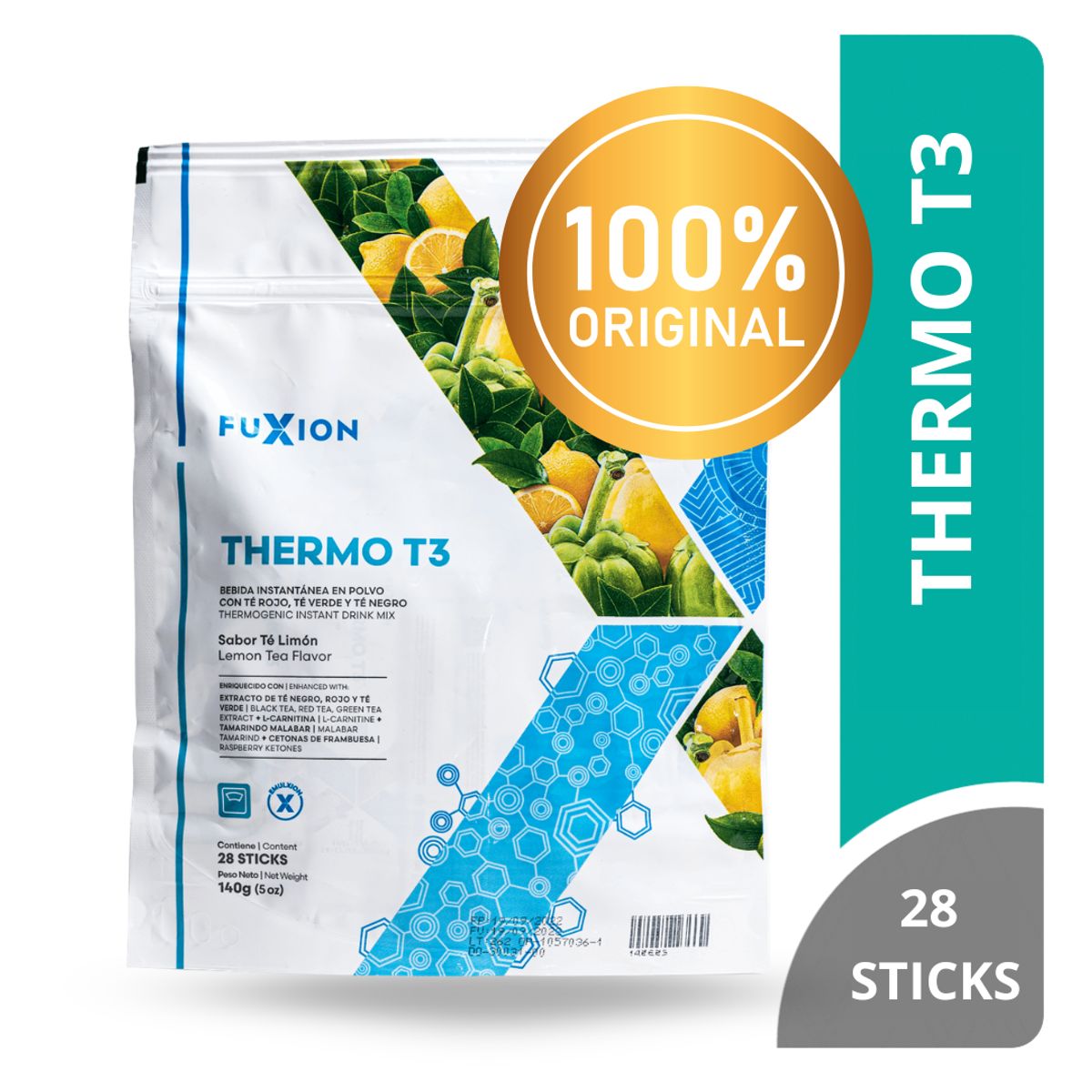 FUXION - THERMO T3 FUXION 28 sobres