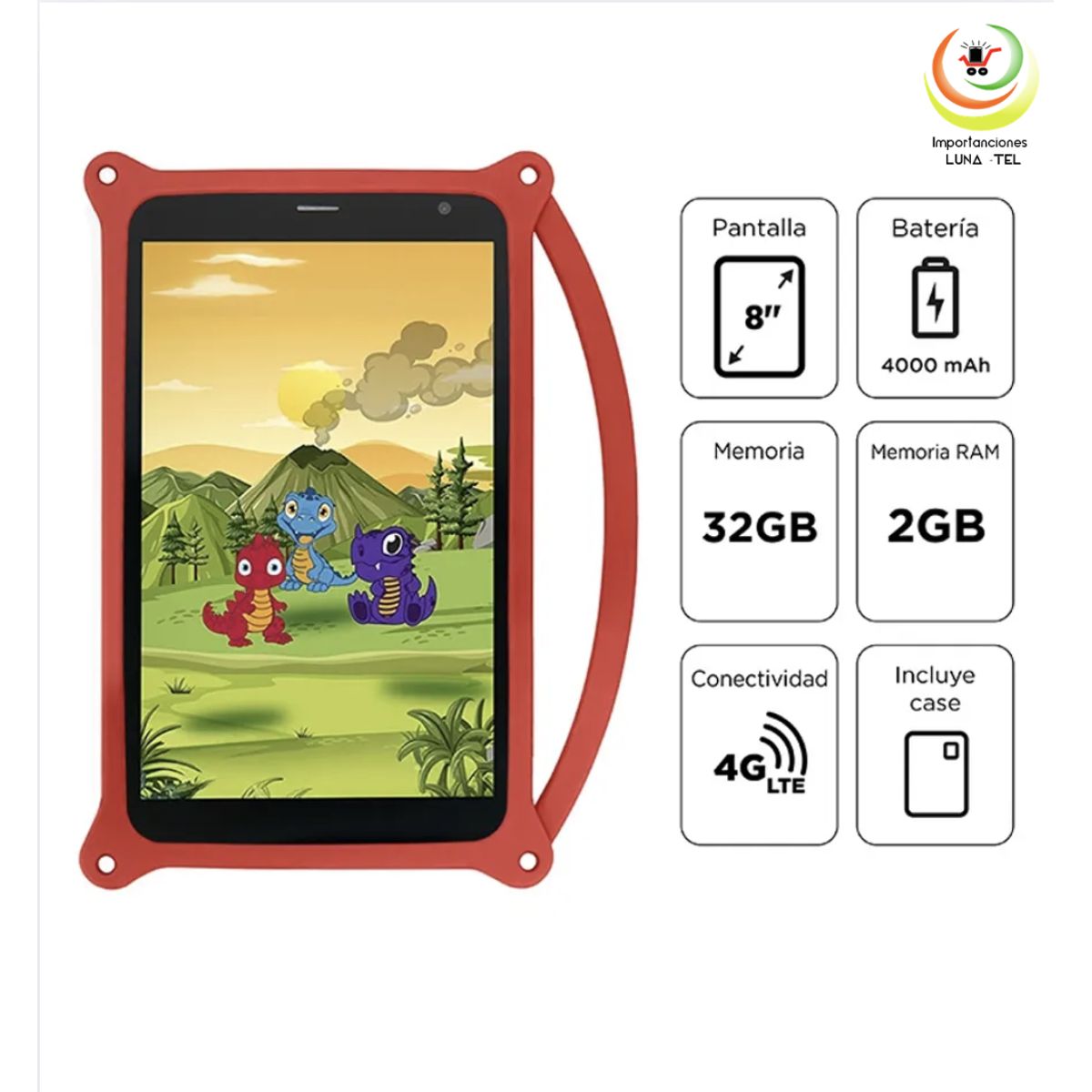 ADVANCE - TABLET ADVANCE INTRO TR8050 ROJO