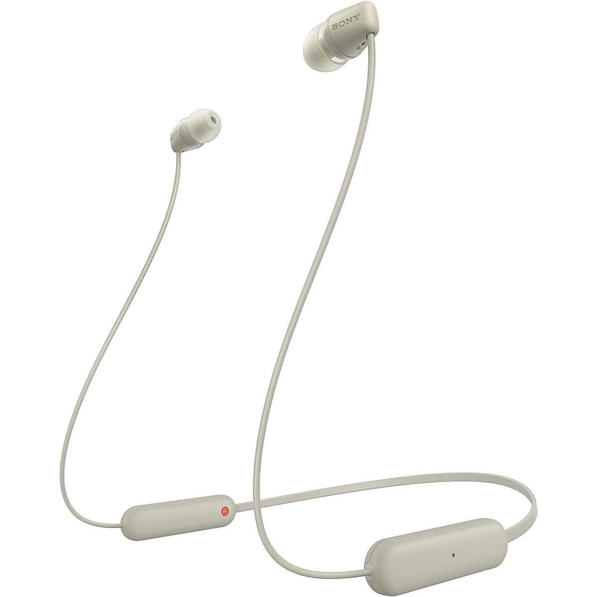 SONY - Audífonos Bluetooth Sony WI-C100 in Ear - Beige