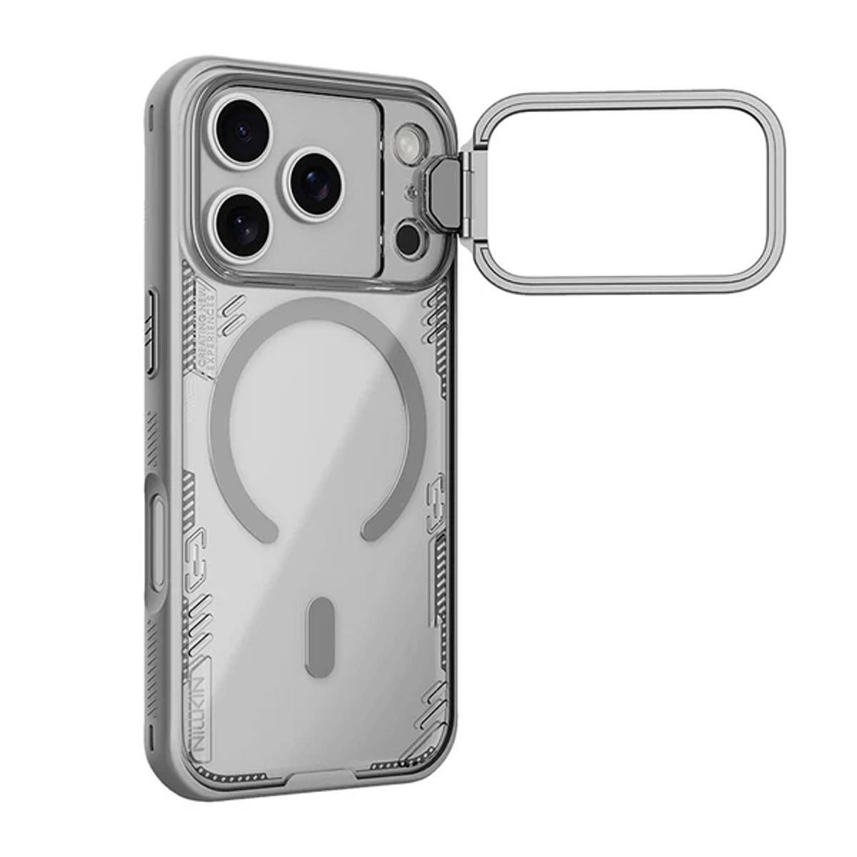 NILLKIN - Case Nillkin Iceblade Camprop Magsafe iPhone 17 Pro - Gris