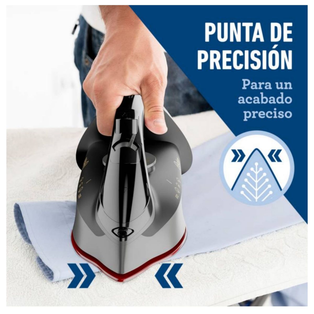 OSTER - Plancha a Vapor Oster GCSTAC6953 con Tecnología Aerocerámica