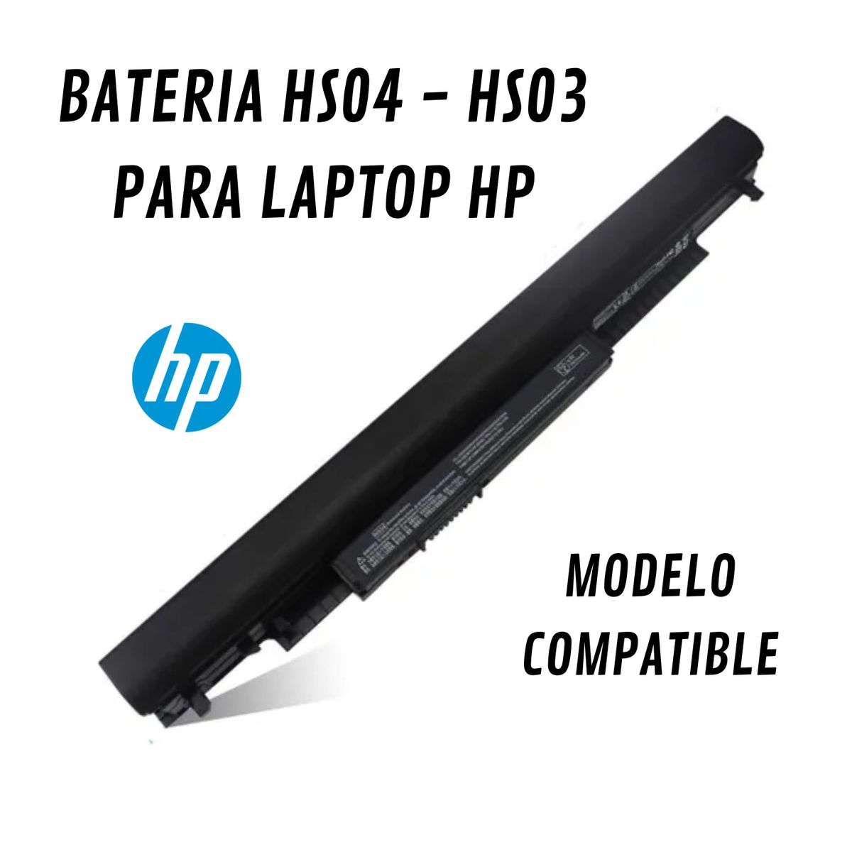 GENERICO - BATERÍA HS04 HS03 COMPATIBLE PARA LAPTOP HP