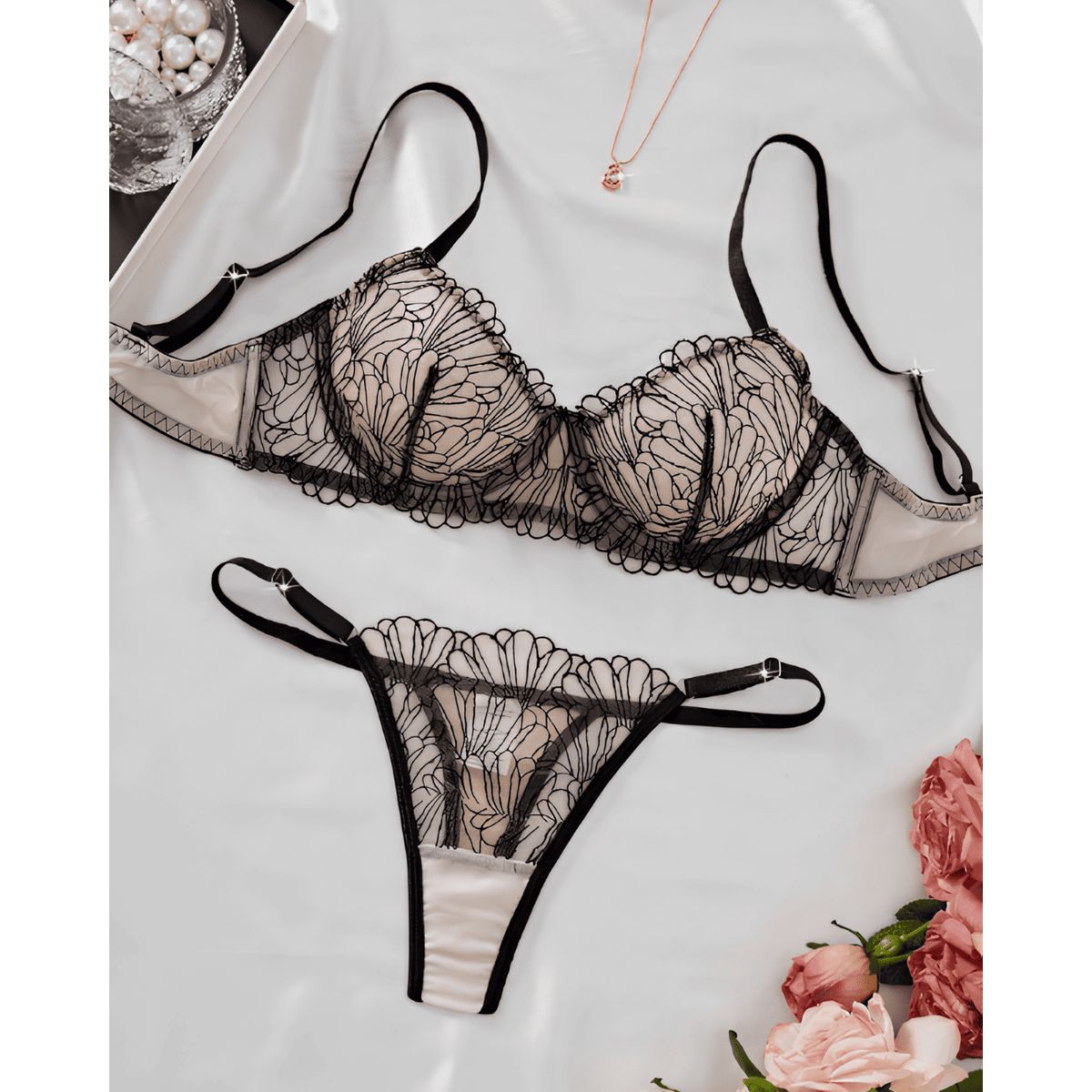 GENERICO - Set de Lencería para mujer M - ADELA