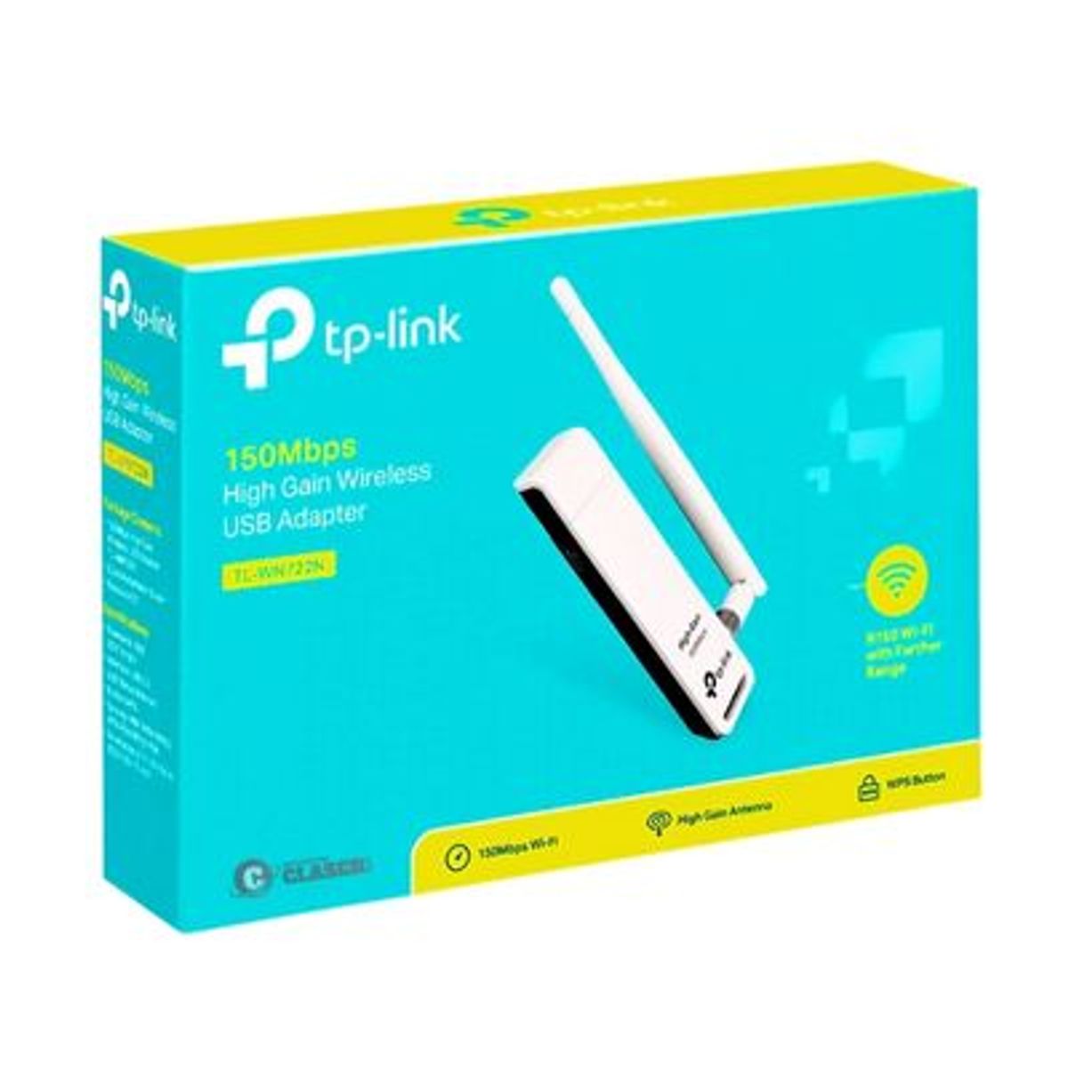 TP LINK - ADAPTADOR USB WIFI TP-LINK TL-WN722N 150MBPS