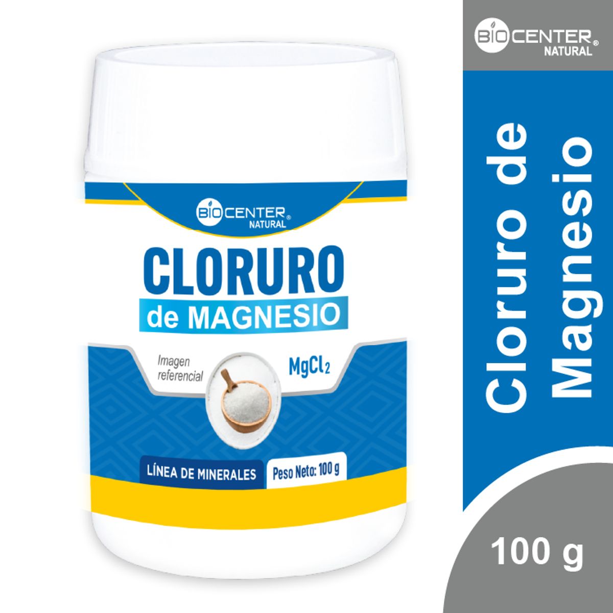 BIOCENTER NATURAL - Cloruro de magnesio x100g - Biocenter Natural