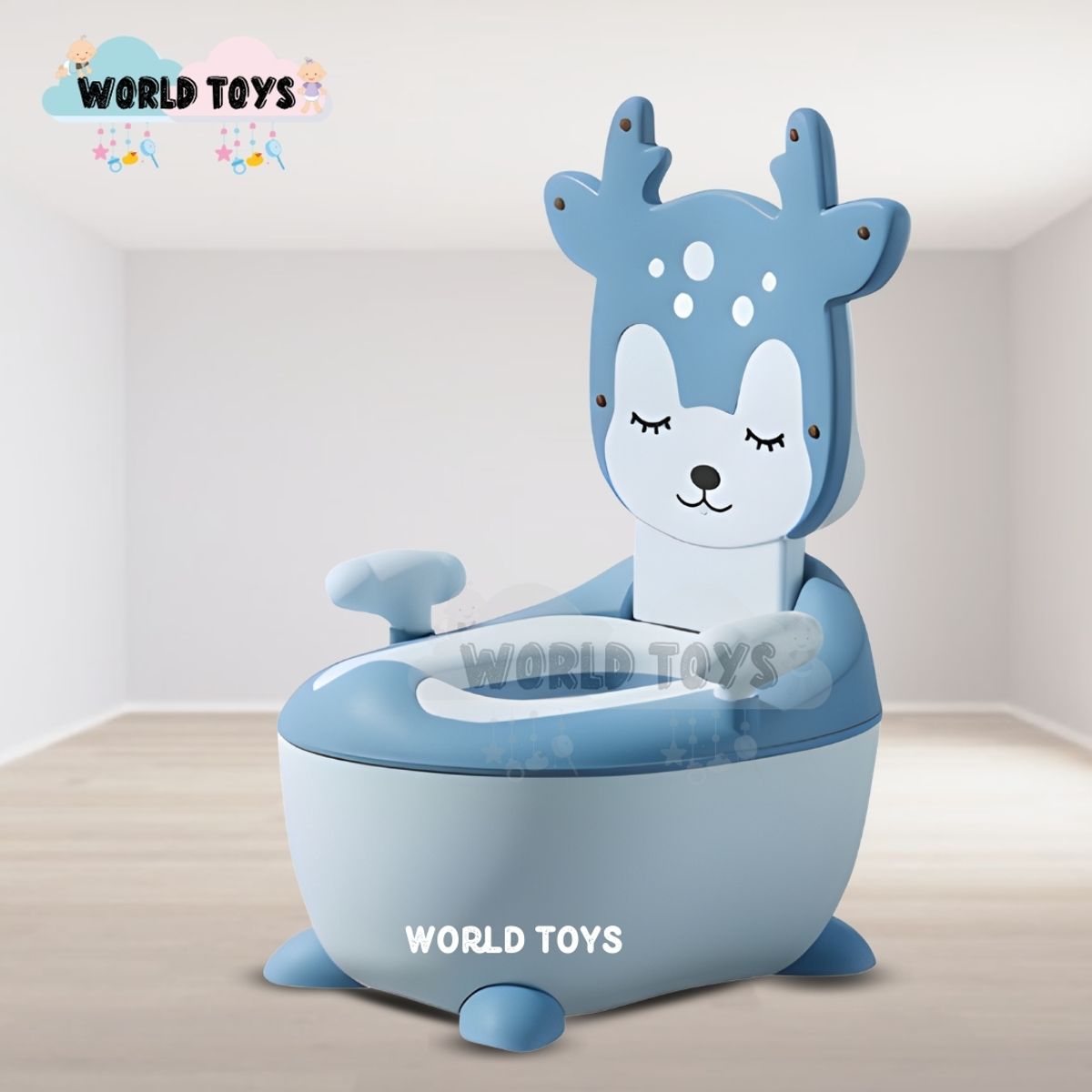 BABY - Bacin Entrenamiento para Bebé «BAMBI» de Lujo Light Blue