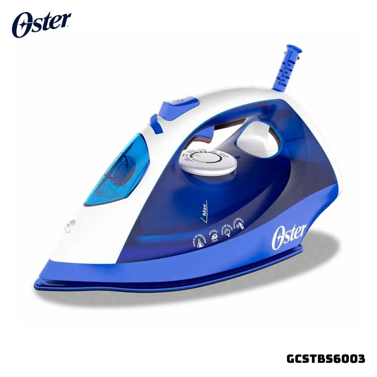 OSTER - PLANCHA A VAPOR OSTER ANTIADHERENTE AZUL - GCSTBS6003