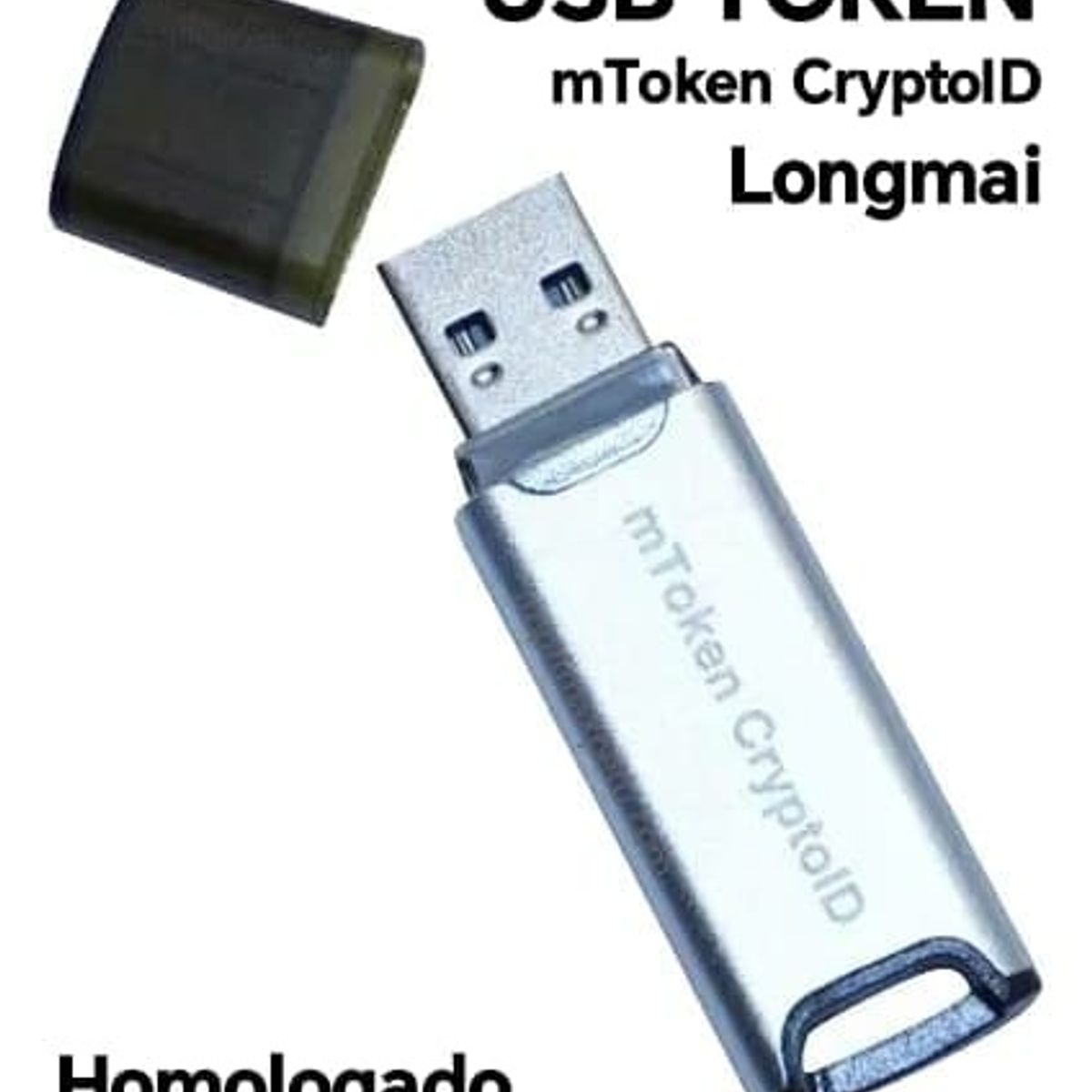 GENERICO - TOKEN CRIPTOGRAFICO LONGMAI MTOKEN CRYPTOID PLATEADO