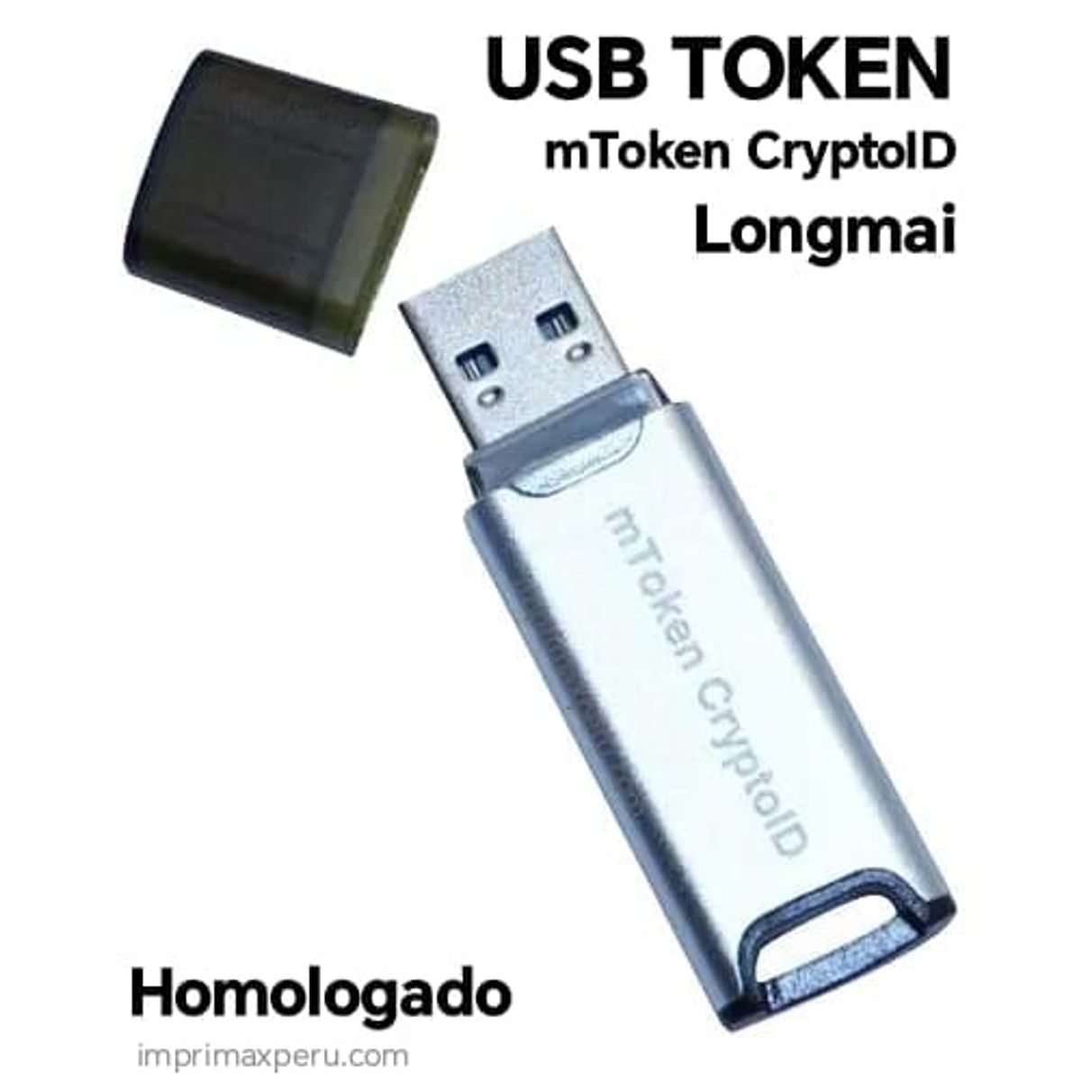 GENERICO - TOKEN CRIPTOGRAFICO LONGMAI MTOKEN CRYPTOID PLATEADO