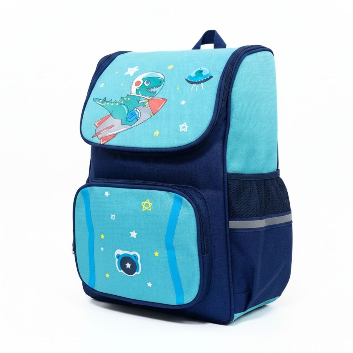 GENERICO - Mochila escolar modelo Dinosaurio tamaño Oficio v1