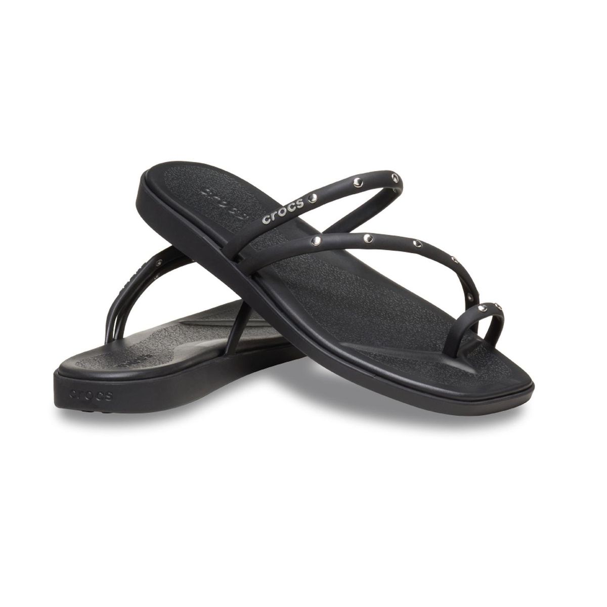 Crocs - Sandalias CROCS Miami Studded Toe Loop Sandal W Mujer