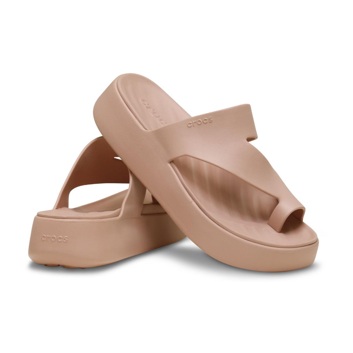 CROCS - Sandalias CROCS Getaway Platform Toe Loop W Mujer