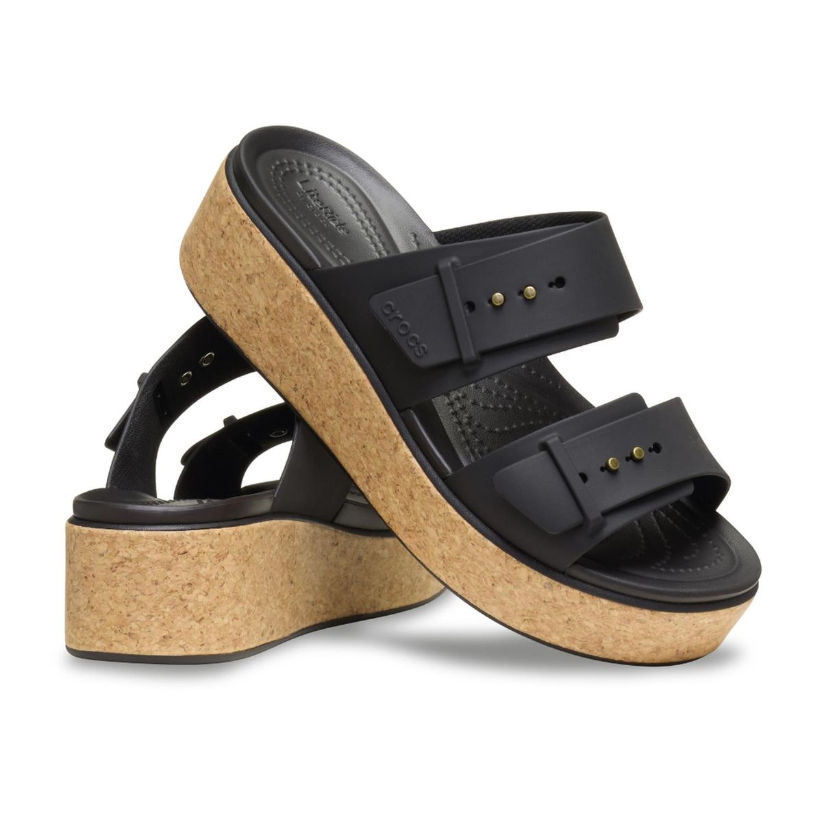 CROCS - Sandalias CROCS Brooklyn Cork Buckle W Mujer