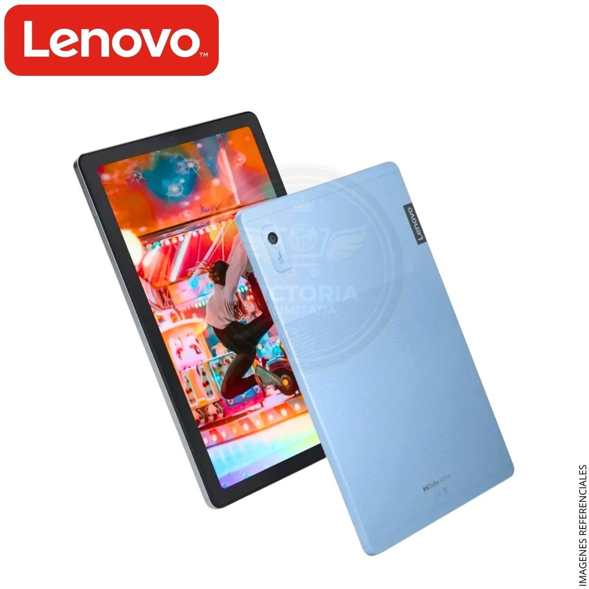 LENOVO - Tablet Lenovo Tab M9 + Folio Case 64GB SSD 4GB RAM Android 12 Azul Escarcha - TB310FU