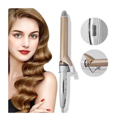 Ondulador Rizadora Profesional de Cabello Rozia HR-721 GENERICO |  falabella.com