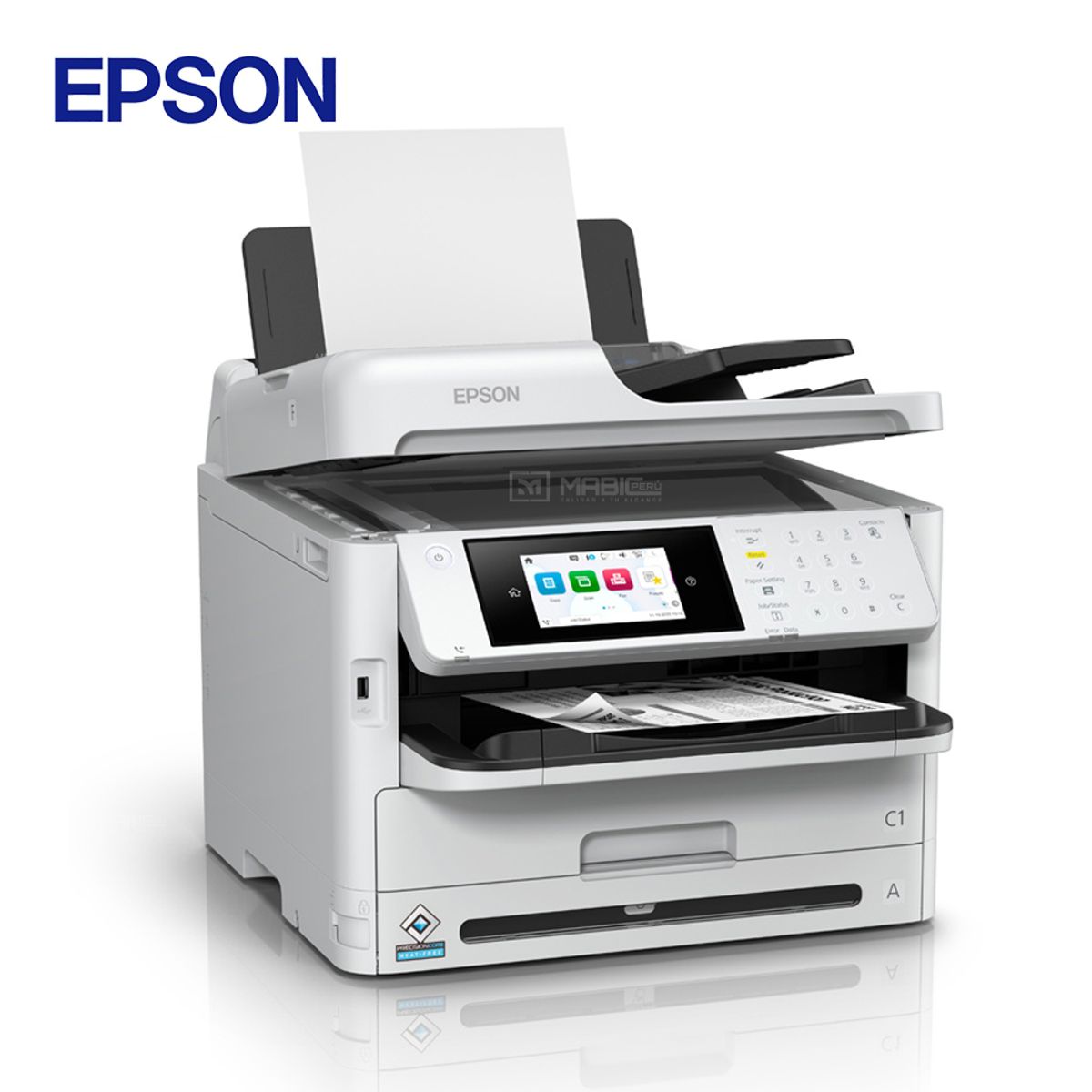 EPSON - Impresora Multifuncional Monocromatica Epson WorkForce Pro WF-M5899 Duplex ADF WIFI