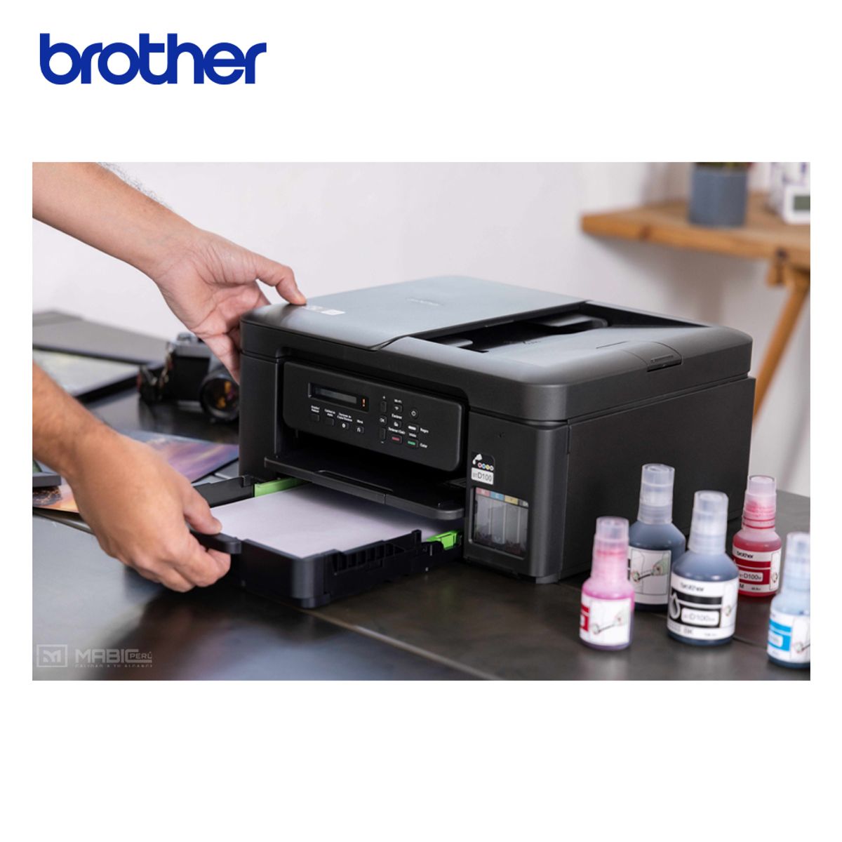 BROTHER - Impresora Multifuncional Brother DCP-T730DW Duplex WIFI ADF