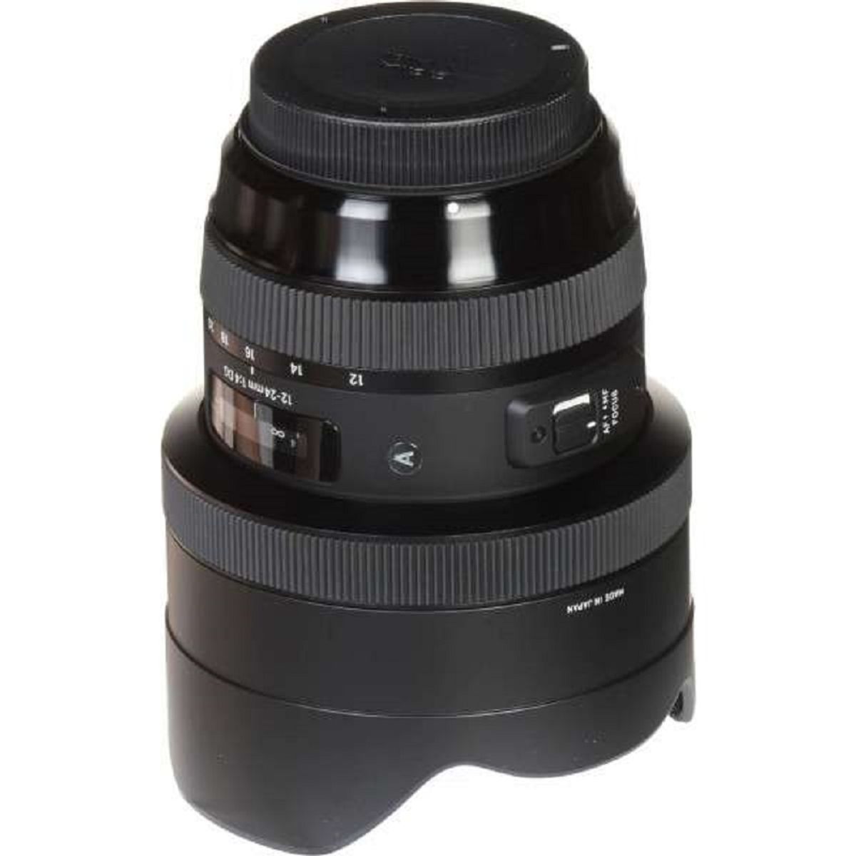 SIGMA - Sigma 12-24mm f4 DG HSM Art Lente Para Canon EF - Negro
