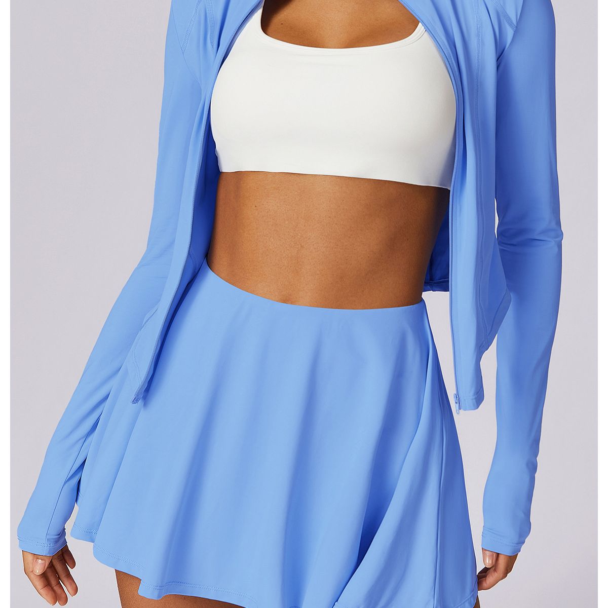 TIOZONEY - Faldas atléticas para tenis y golf - Azul