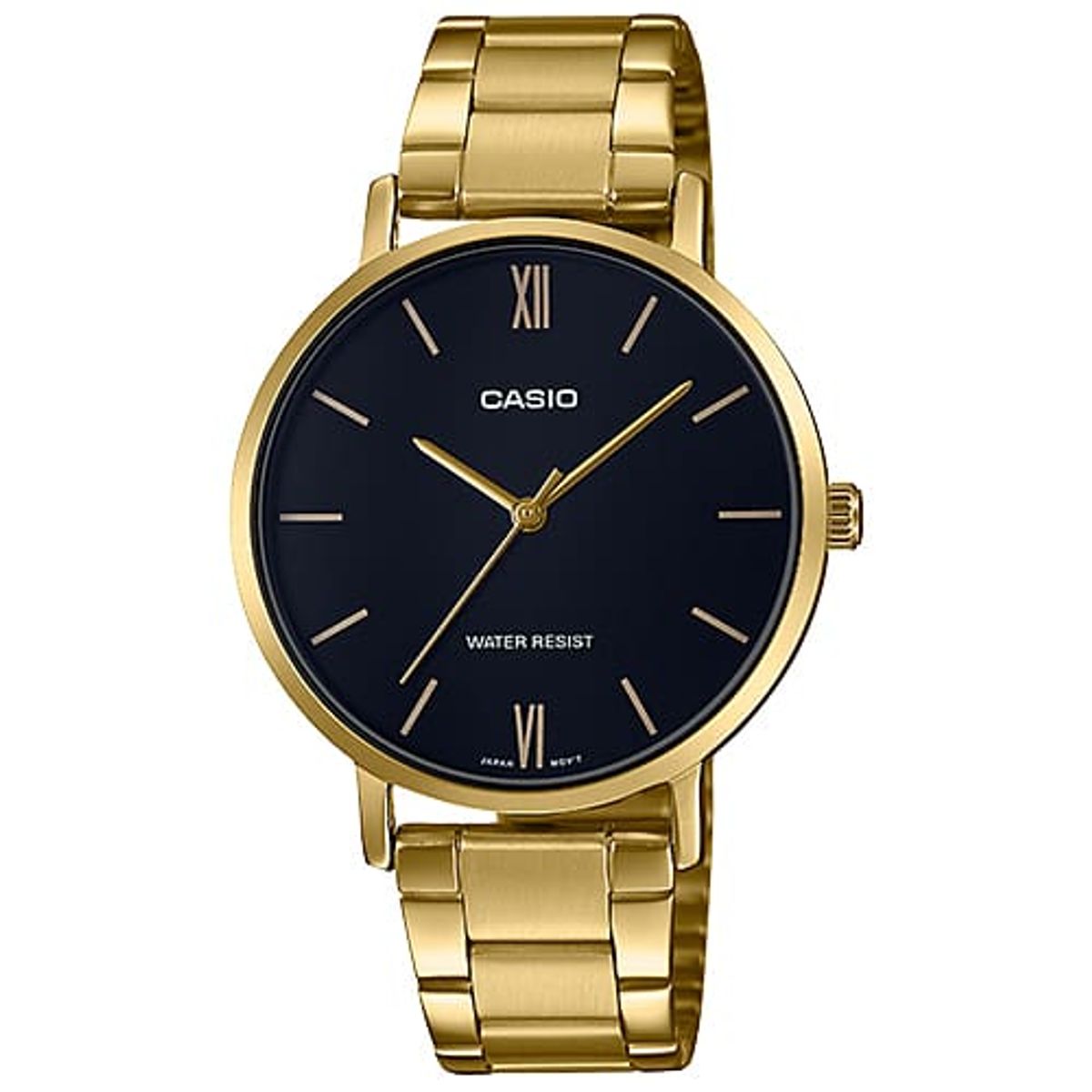 CASIO - Reloj Casio Análogo Mujer LTP-VT01G-1B - Oro