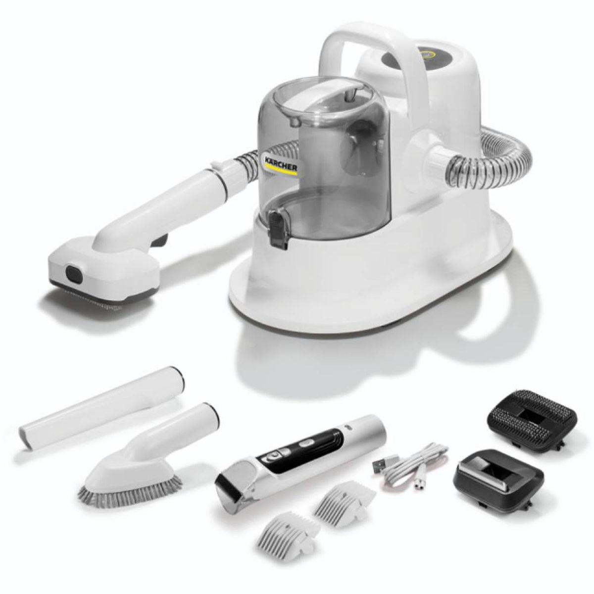 KARCHER - Aspiradora y Corta Pelos 5 en 1 300W 1,4 L Pet Clean Karcher 9.301-147.0