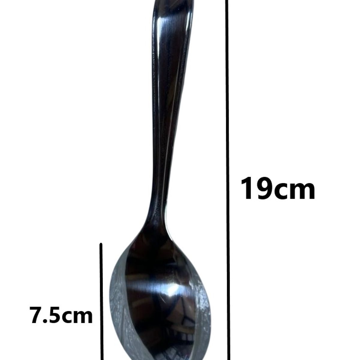 GENERICO - Pack 6 cucharas con diseño clásico