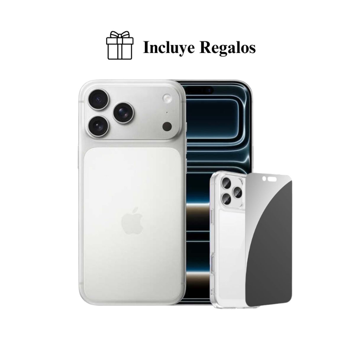 APPLE - iPhone 17 Pro Max 256GB (eSIM) -Silver + Regalo