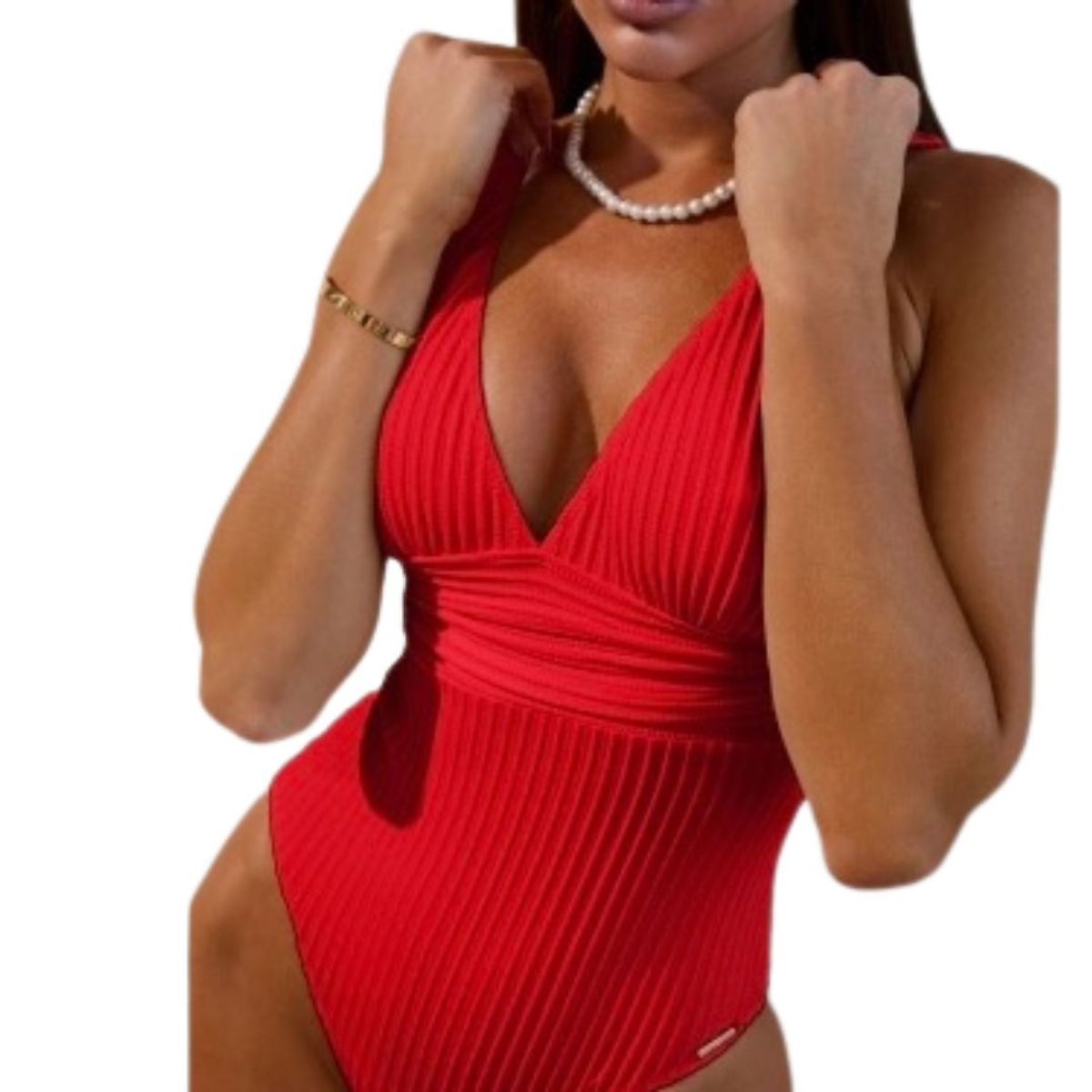 LIMA BIKINI - Ropa De Baño Entera Mujer Rojo Lima Bikini